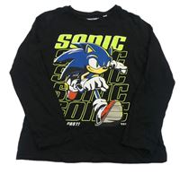 Černé triko se Sonicem 