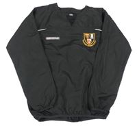 Čierna šušťáková bunda s erbem Prostar