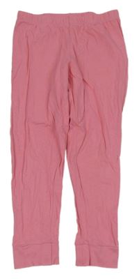 Růžové pyžamové kalhoty 