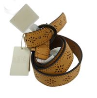 Nové - Dámský skořicový vzorovaný pásek Primark 