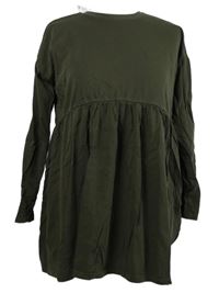 Nové - Dámská khaki peplum tunika Asos 