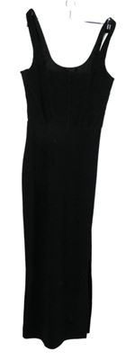 Dámske čierne trblietavé midi šaty New Look