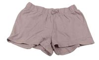 Svetloružové teplákové kraťasy H&M