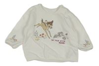 Biela mikina s Bambim George