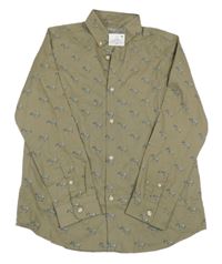 Nové - Béžová košile se zebrami Next