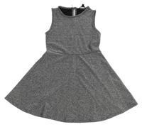 Čierno-strieborné šaty Cosmic kids