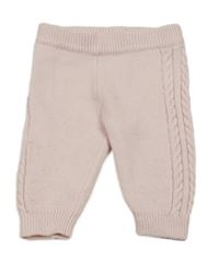 Svetloružové pletené nohavice River Island