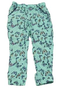 Belasé ľahké nohavice s motýlikmi Kiki&Koko