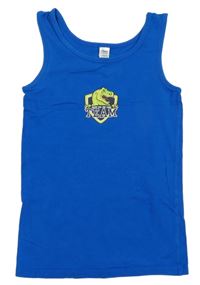 Modré tielko s dinosaurom Yigga