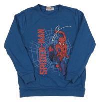 Modrá mikina so Spidermanem