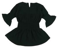 Tmavozelená blúzka