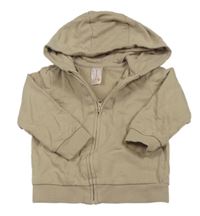 Hnedá prepínaci mikina s kapucňou H&M
