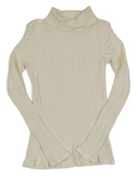 Smotanový rebrovaný rolák C&A