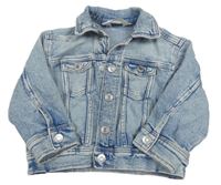Svetlomodrá rifľová bunda H&M