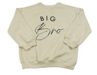 Svetlobéžová mikina s nápisom George