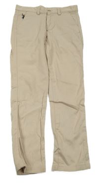 Světlebéžové chino plátěné kalhoty U.S. POLO ASSN.