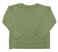 Khaki tričko Zara