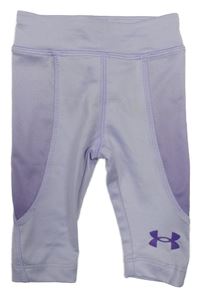 Lila sportovní legíny Under Armour