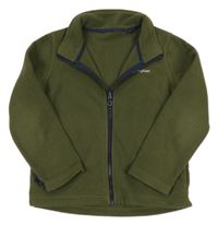 Khaki prepínaci fleecová mikina Berghaus