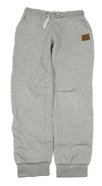 Šedé melírované tepláky Yigga