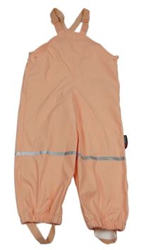 Broskvové nepromokavé na traké nohavice Lupilu