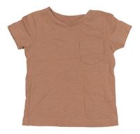 Starorůžové tričko s kapsou Next 