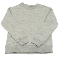 Sivá melírovaná mikina H&M