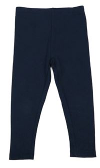 Tmavomodré žebrované legíny Primark