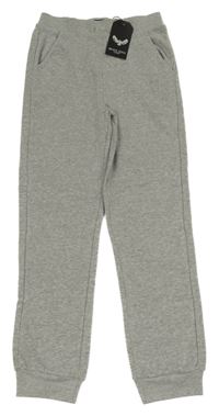 Nové - sivé melírované tepláky BRAVE SOUL