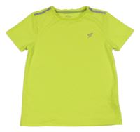 Neonově zelené vzorované funkční sportovní tričko PRIMARK