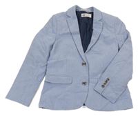 Modré melírované sako H&M