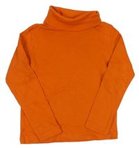 Oranžové tričko s rolákom Lupilu