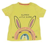 Žlté tričko s králikom F&F
