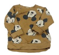 Hnedá mikina s Mickeym zn. H&M