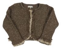 Hnedý trblietavý prepínaci sveter Mayoral