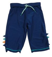 Tmavomodré UV kalhoty s ostny