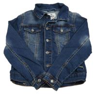 Tmavomodrá rifľová bunda zn. Pepperts