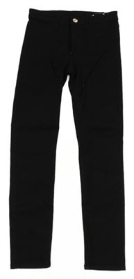 Čierne skinny fit rifle H&M