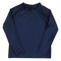 Tmavomodré UV triko H&M