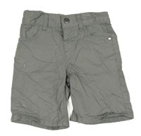 Šedé plátěné kraťasy C&A