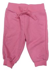 Růžové tepláky Primark