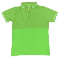 Zelené polo tričko Bluezoo