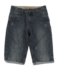 Tmavomodré riflové kraťasy Denim Co.