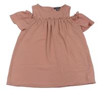 Staroružový ľahký top s volánikom Primark