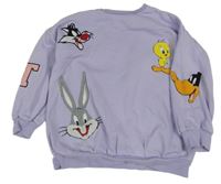 Lila mikina s obrázky - Looney Tunes M&S