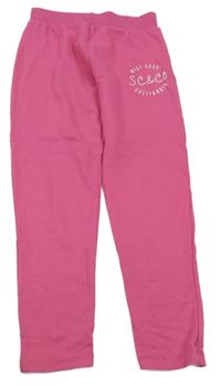 Růžové tepláky s logem Soulcal