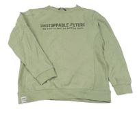 Khaki mikina s nápisom George