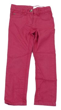 Růžové skinny fit rifle Lupilu