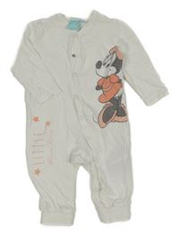 Biely overal s Minnie Disney