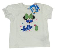 Smetanové tričko s Minnie Disney
